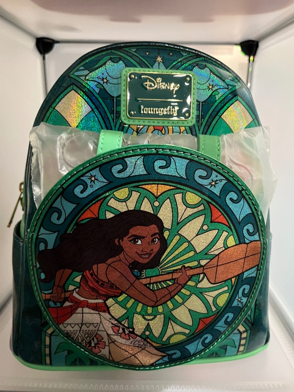 Moana Stained Glass Loungefly Minibp
